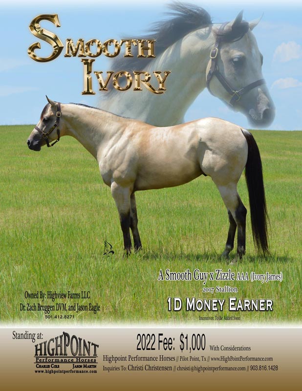 Highpoint Performance stallion smooth Ivory ad
